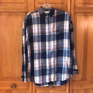 Flannel button down